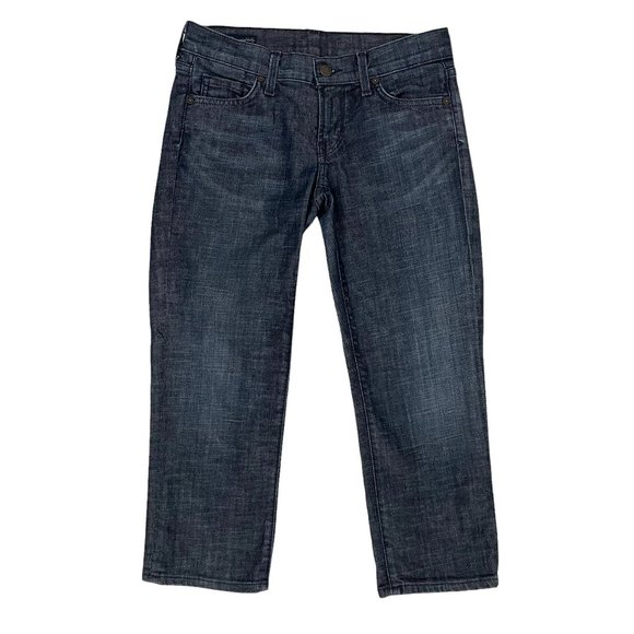 Citizens Of Humanity Denim - Citizens Of Humanity Women’s Cropped Kelly Stretch Low Rise Jeans 26 Inseam 22”